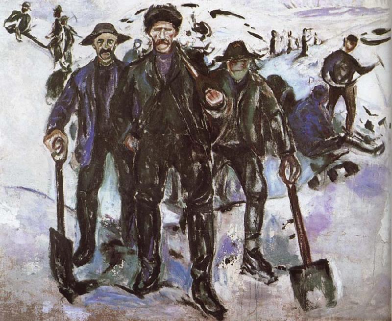 Edvard Munch Worker